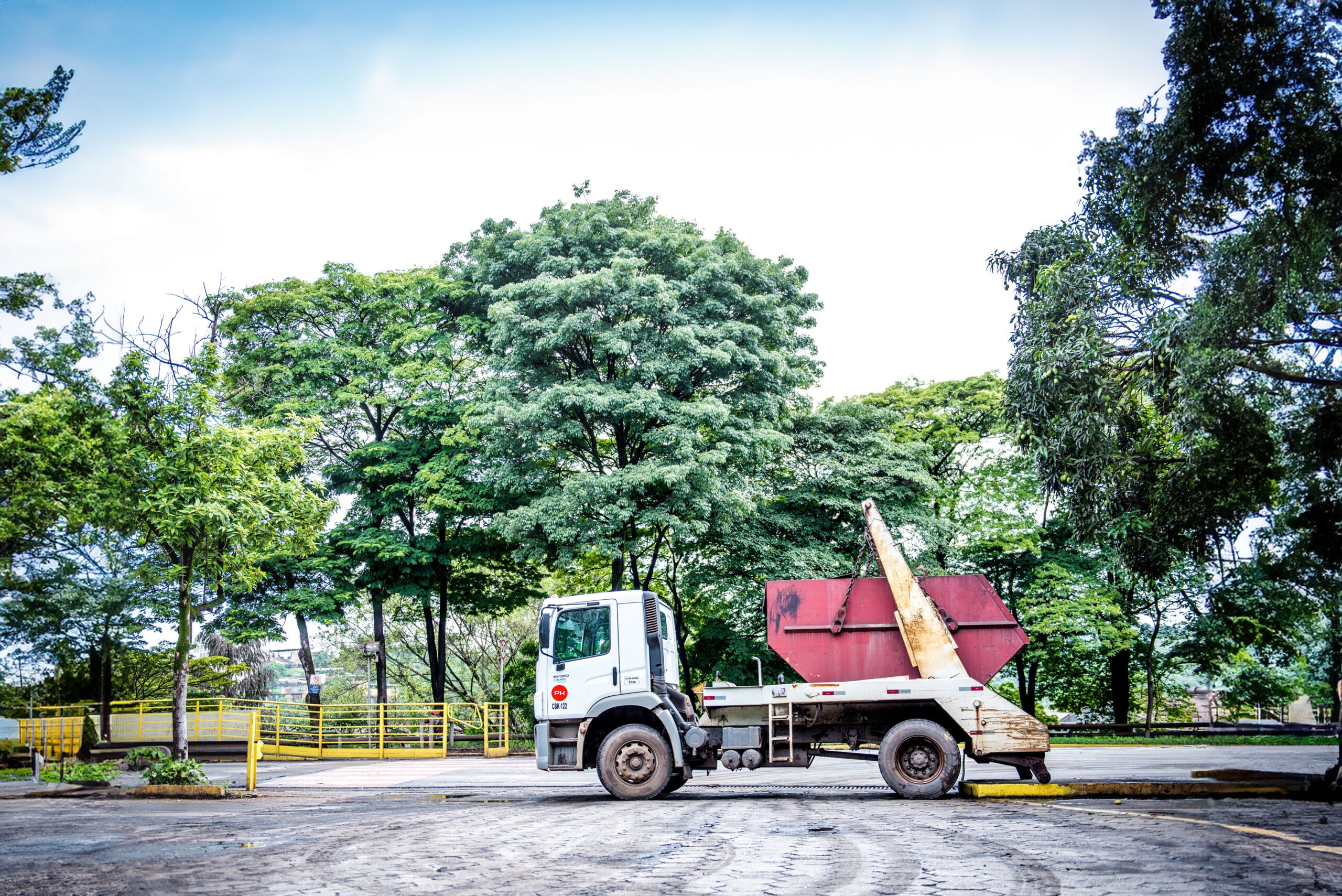 Coleta e transporte de resíduos